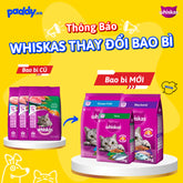 Hạt Whiskas Adult Cho Mèo Trưởng Thành
